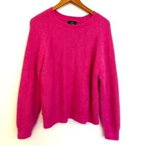 Vici Hot Pink Fluffy Cozy Sweater Size Extra Large XL